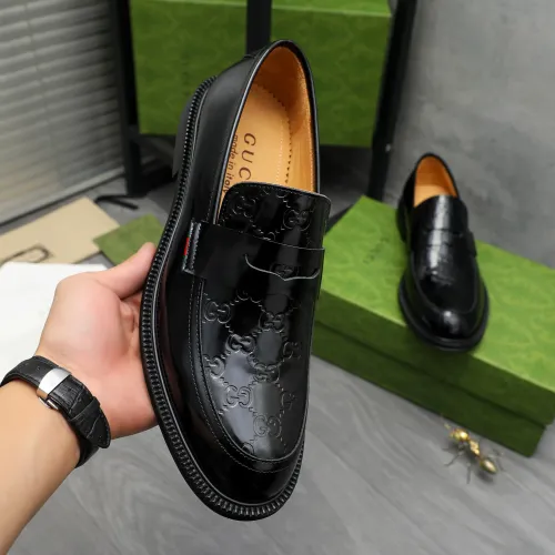 Replica Gucci Oxfords Shoes For Men #1408589 $98.00 USD for Wholesale