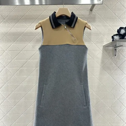MIU MIU Dresses Sleeveless For Women #1408595 $64.00 USD, Wholesale Replica MIU MIU Dresses