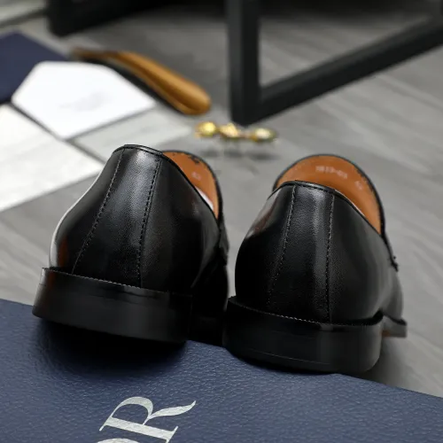 Replica Christian Dior Leather Shoes For Men #1408734 $92.00 USD for Wholesale