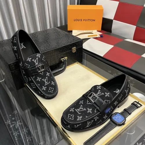 Replica Louis Vuitton LV Oxfords Shoes For Men #1408753 $98.00 USD for Wholesale