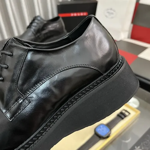 Replica Prada Leather Shoes For Men #1408757 $115.00 USD for Wholesale