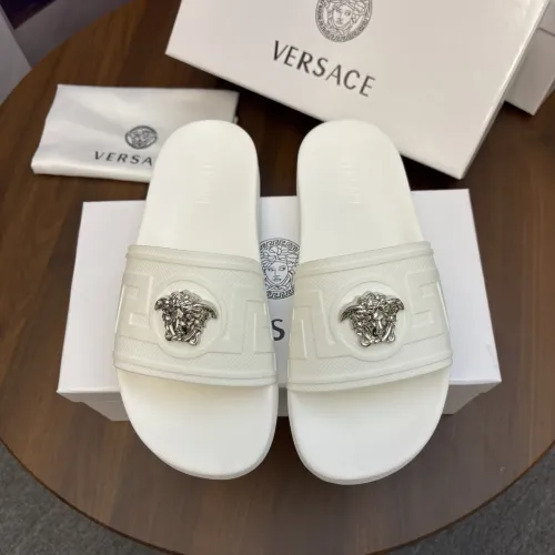 Replica Versace Slippers For Men #1408791 $48.00 USD for Wholesale