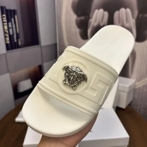 Replica Versace Slippers For Men #1408791 $48.00 USD for Wholesale