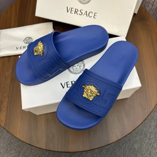 Versace Slippers For Men #1408801 $48.00 USD, Wholesale Replica Versace Slippers