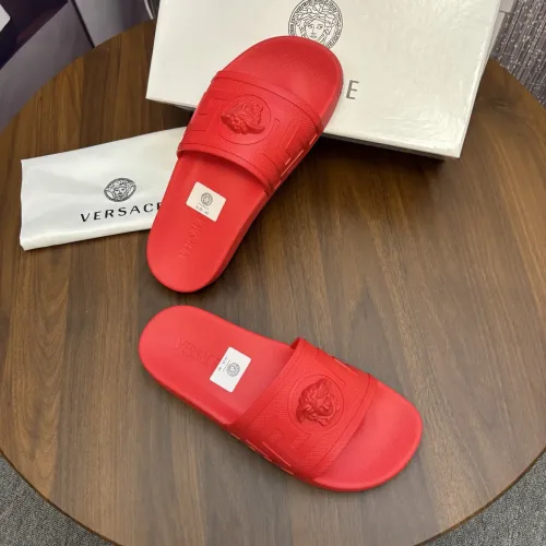 Replica Versace Slippers For Men #1408808 $48.00 USD for Wholesale