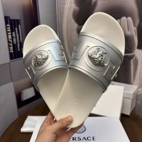 Replica Versace Slippers For Men #1408813 $48.00 USD for Wholesale
