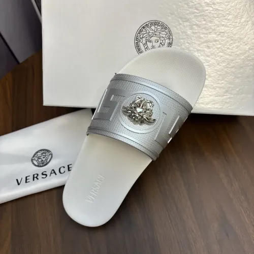Replica Versace Slippers For Men #1408813 $48.00 USD for Wholesale