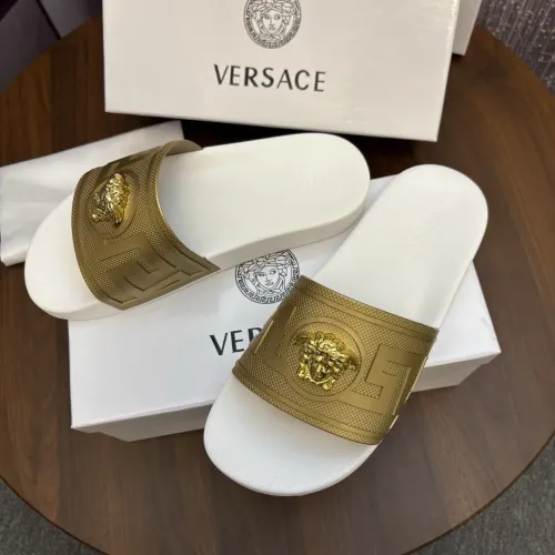 Versace Slippers For Men #1408814 $48.00 USD, Wholesale Replica Versace Slippers