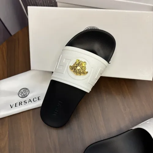 Replica Versace Slippers For Men #1408820 $48.00 USD for Wholesale