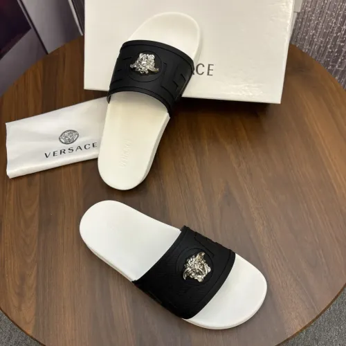 Replica Versace Slippers For Men #1408821 $48.00 USD for Wholesale