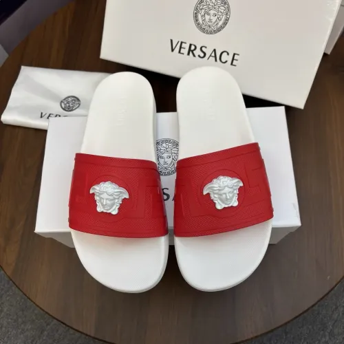 Replica Versace Slippers For Men #1408828 $48.00 USD for Wholesale