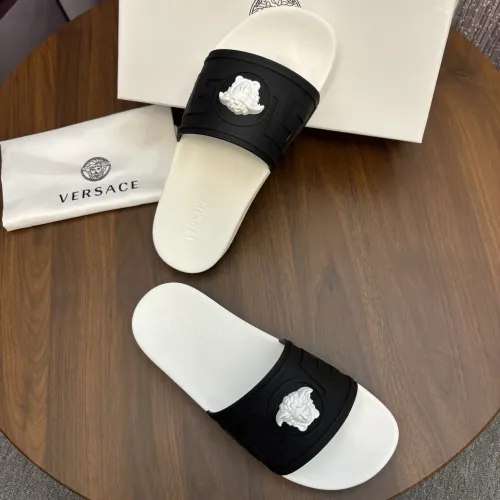 Replica Versace Slippers For Men #1408829 $48.00 USD for Wholesale