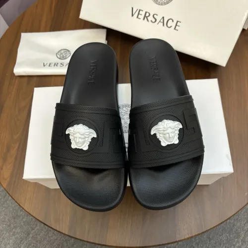 Replica Versace Slippers For Men #1408830 $48.00 USD for Wholesale