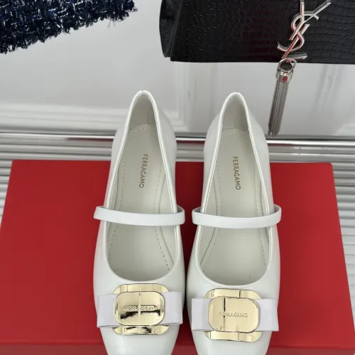 Replica Salvatore Ferragamo Flat Shoes For Women #1408907 $102.00 USD for Wholesale