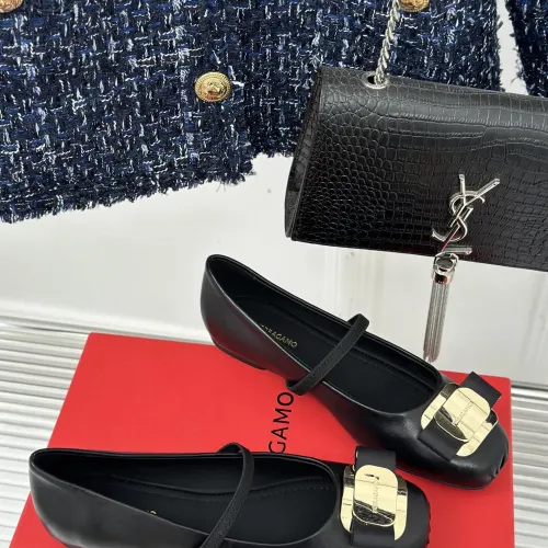 Replica Salvatore Ferragamo Flat Shoes For Women #1408908 $102.00 USD for Wholesale