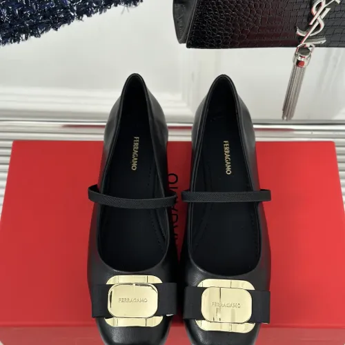 Replica Salvatore Ferragamo Flat Shoes For Women #1408908 $102.00 USD for Wholesale