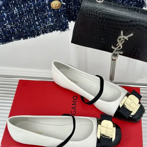 Replica Salvatore Ferragamo Flat Shoes For Women #1408909 $102.00 USD for Wholesale