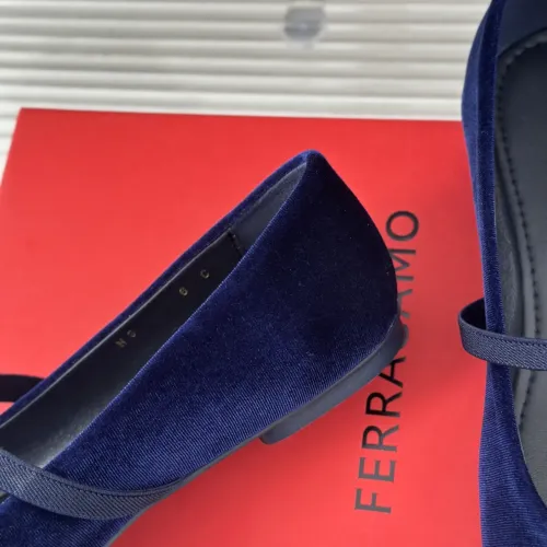 Replica Salvatore Ferragamo Flat Shoes For Women #1408918 $105.00 USD for Wholesale