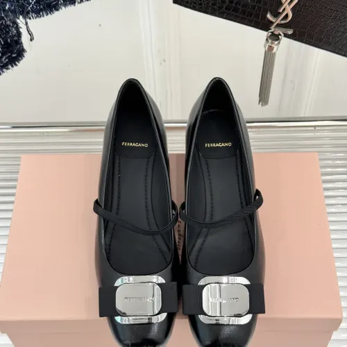 Replica Salvatore Ferragamo High-Heeled Shoes For Women #1408925 $108.00 USD for Wholesale
