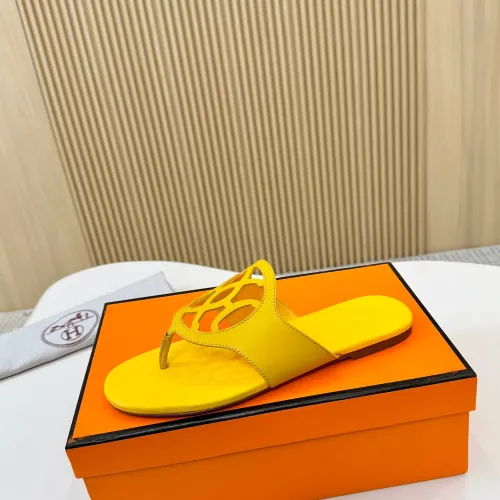 Replica Hermes Slippers For Women #1409028 $82.00 USD for Wholesale