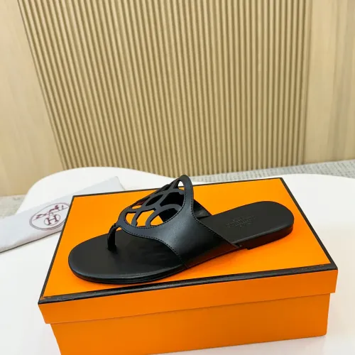Replica Hermes Slippers For Women #1409034 $82.00 USD for Wholesale