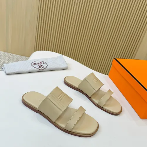 Replica Hermes Slippers For Women #1409038 $82.00 USD for Wholesale