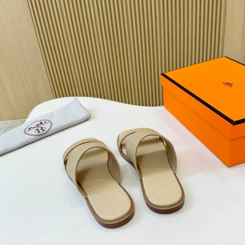 Replica Hermes Slippers For Women #1409038 $82.00 USD for Wholesale