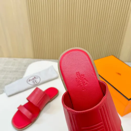 Replica Hermes Slippers For Women #1409043 $82.00 USD for Wholesale