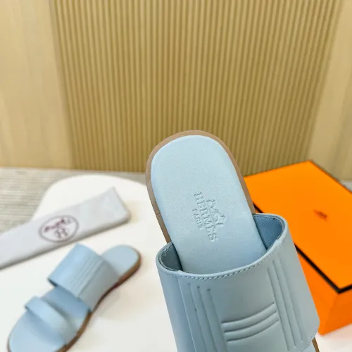 Replica Hermes Slippers For Women #1409044 $82.00 USD for Wholesale