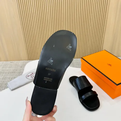 Replica Hermes Slippers For Women #1409045 $82.00 USD for Wholesale