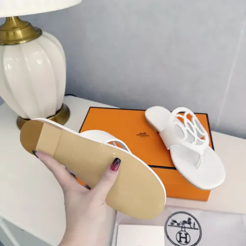 Replica Hermes Slippers For Women #1409049 $82.00 USD for Wholesale