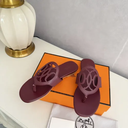 Hermes Slippers For Women #1409059 $82.00 USD, Wholesale Replica Hermes Slippers