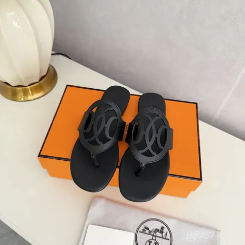 Replica Hermes Slippers For Women #1409062 $82.00 USD for Wholesale