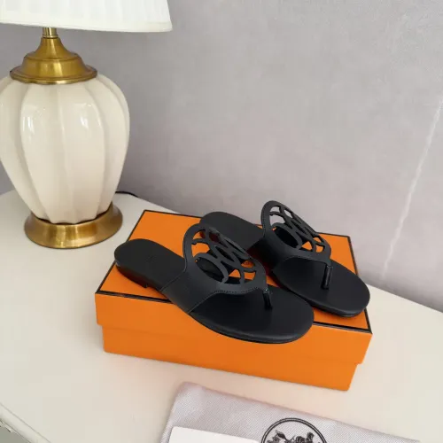Replica Hermes Slippers For Women #1409062 $82.00 USD for Wholesale