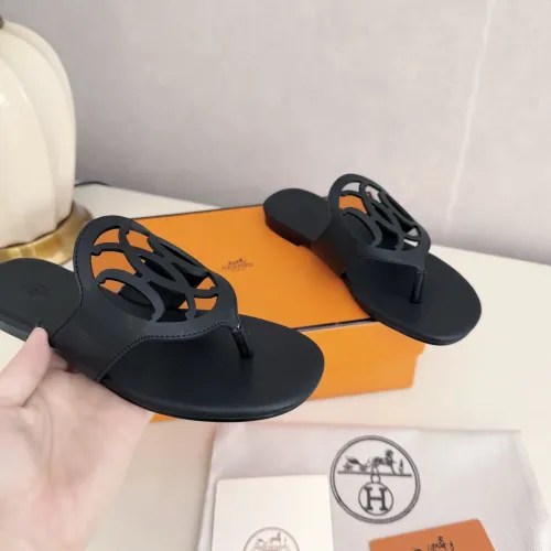 Replica Hermes Slippers For Women #1409062 $82.00 USD for Wholesale