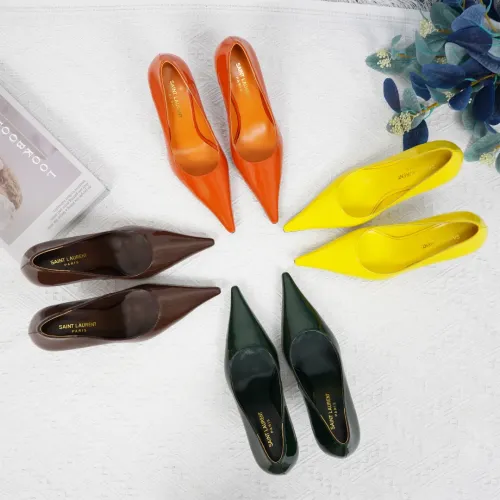 Replica Yves Saint Laurent YSL High-Heeled Shoes For Women #1409130 $105.00 USD for Wholesale