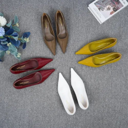 Replica Yves Saint Laurent YSL High-Heeled Shoes For Women #1409132 $105.00 USD for Wholesale