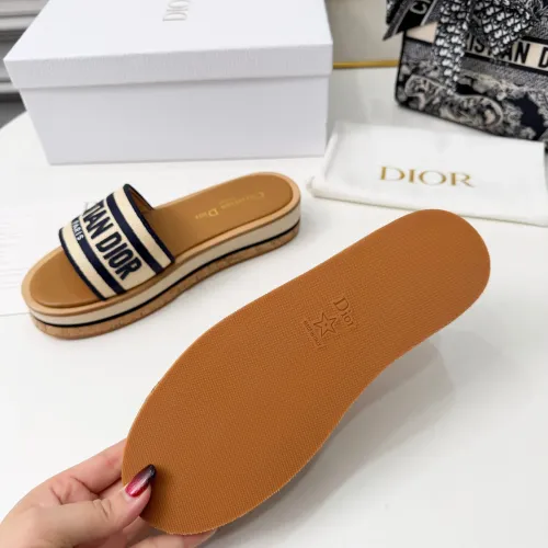 Replica Christian Dior Slippers For Women #1409178 $85.00 USD for Wholesale