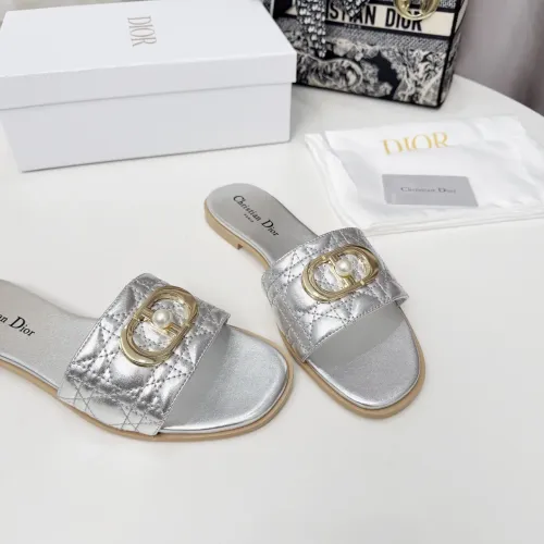 Replica Christian Dior Slippers For Women #1409181 $82.00 USD for Wholesale