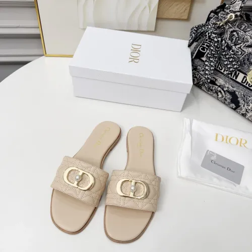 Replica Christian Dior Slippers For Women #1409184 $82.00 USD for Wholesale