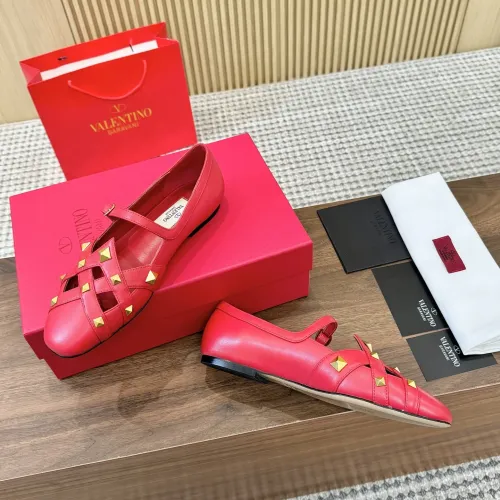 Replica Valentino Flat Shoes For Women #1409209 $105.00 USD for Wholesale