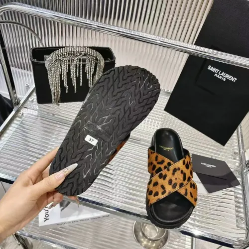 Replica Yves Saint Laurent YSL Slippers For Women #1409234 $85.00 USD for Wholesale