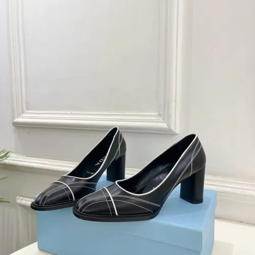 Replica Prada High-heeled Shoes For Women #1409239 $125.00 USD for Wholesale
