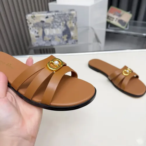 Replica Christian Dior Slippers For Women #1409326 $82.00 USD for Wholesale