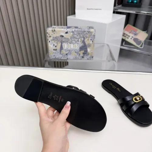 Replica Christian Dior Slippers For Women #1409328 $82.00 USD for Wholesale