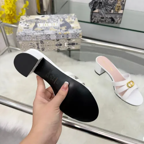 Replica Christian Dior Slippers For Women #1409333 $85.00 USD for Wholesale