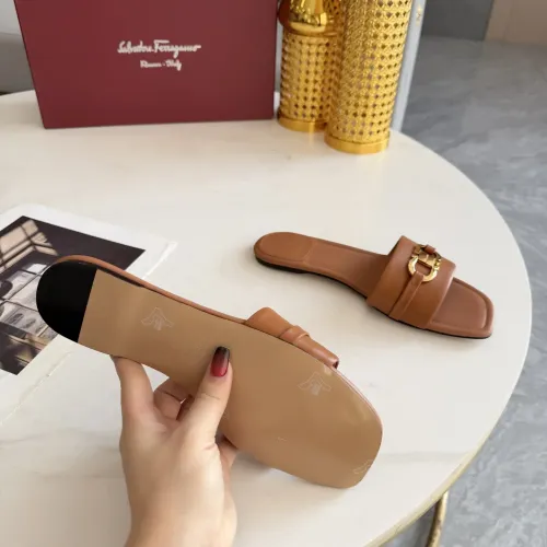 Replica Salvatore Ferragamo Slippers For Women #1409345 $82.00 USD for Wholesale