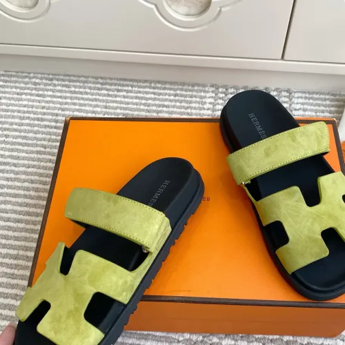 Replica Hermes Slippers For Women #1409369 $98.00 USD for Wholesale