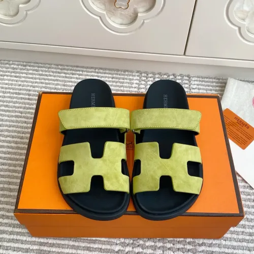 Hermes Slippers For Men #1409370 $98.00 USD, Wholesale Replica Hermes Slippers