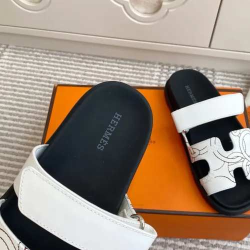 Replica Hermes Slippers For Women #1409373 $98.00 USD for Wholesale